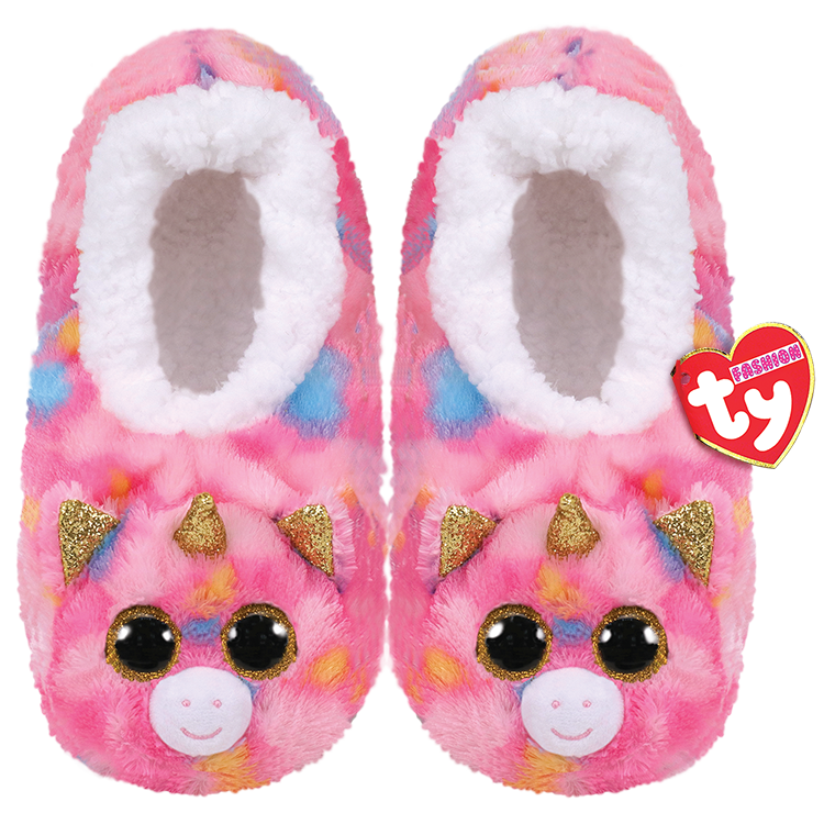TY Slippers Fantasia Unicorn Northwoods Gallery Gifts