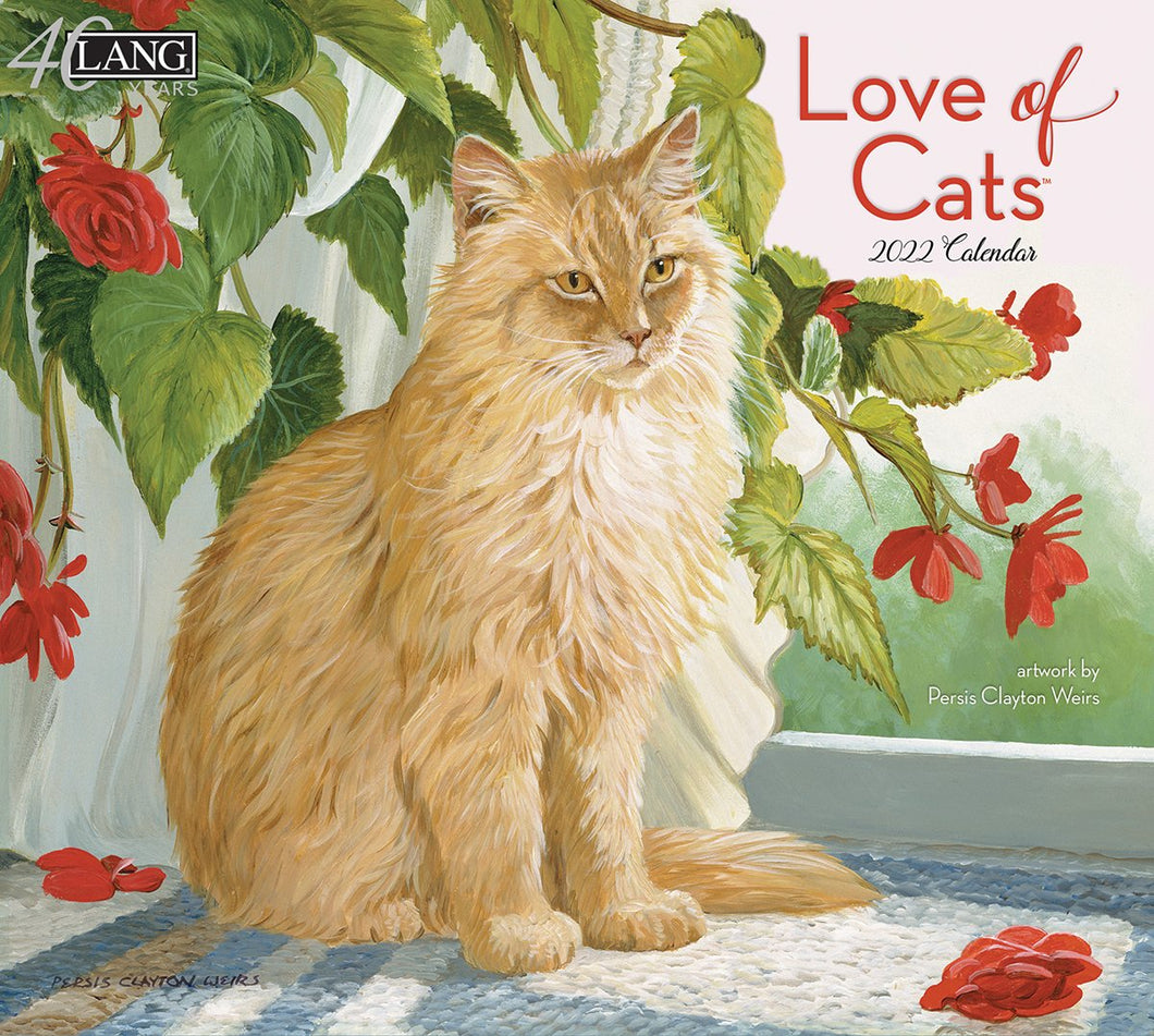 Lang Calendars - 2022 - Love of Cats