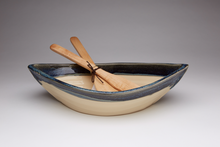 Load image into Gallery viewer, Maxwell Pottery - Dory Bowl & Wooden Paddle Server Set