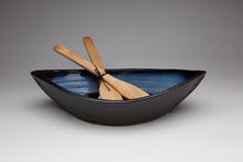 Load image into Gallery viewer, Maxwell Pottery - Dory Bowl & Wooden Paddle Server Set