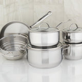 Load image into Gallery viewer, Meyer Nouvelle - Stainless Steel 10 Pcs Pots and Pan Set