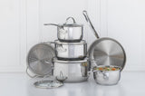 Load image into Gallery viewer, Meyer Nouvelle - Stainless Steel 10 Pcs Pots and Pan Set