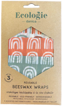 Load image into Gallery viewer, Ecologie - Beeswax Wrap 3 Packs