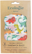 Load image into Gallery viewer, Ecologie - Beeswax Sandwich Bags