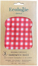 Load image into Gallery viewer, Ecologie - Beeswax Sandwich Bags