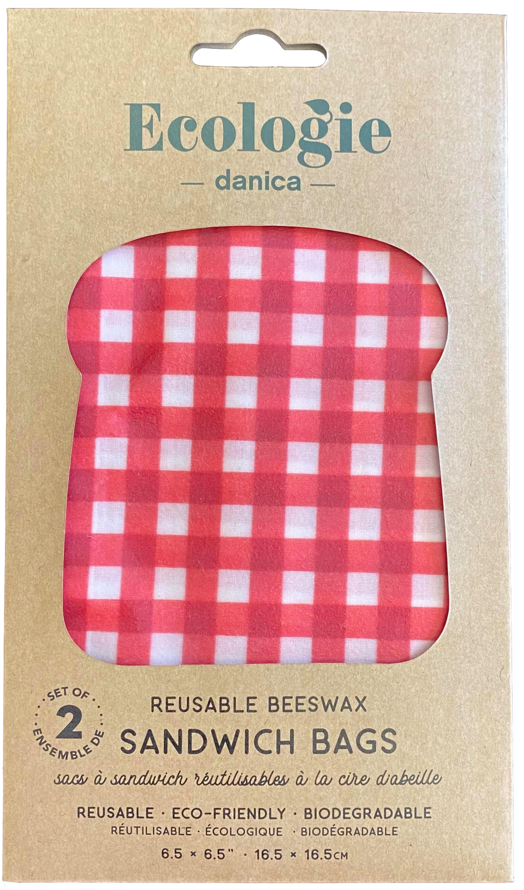 Ecologie - Beeswax Sandwich Bags