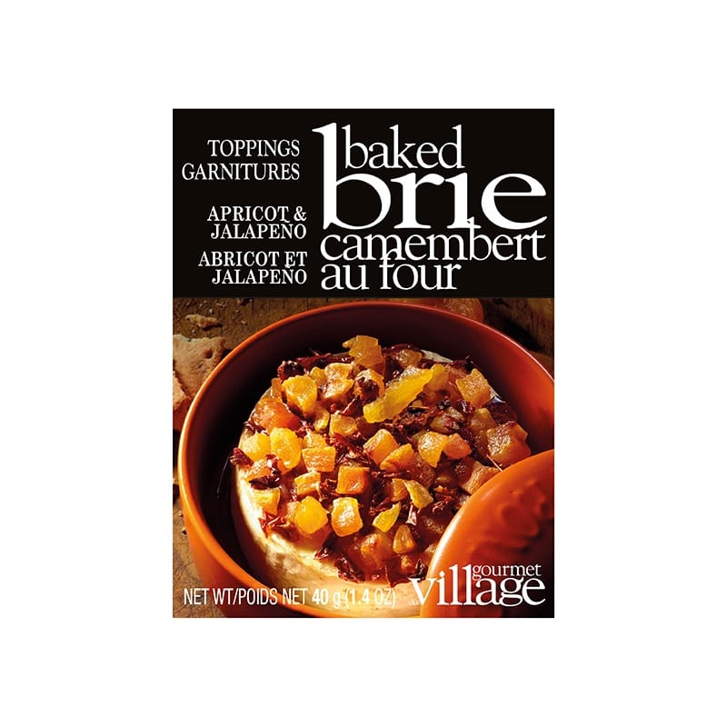 Gourmet du Village - Brie Topping - Apricot & Jalapeño