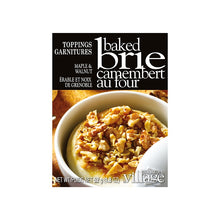 Load image into Gallery viewer, Gourmet du Village - Brie Topping - Maple &amp; Walnut

