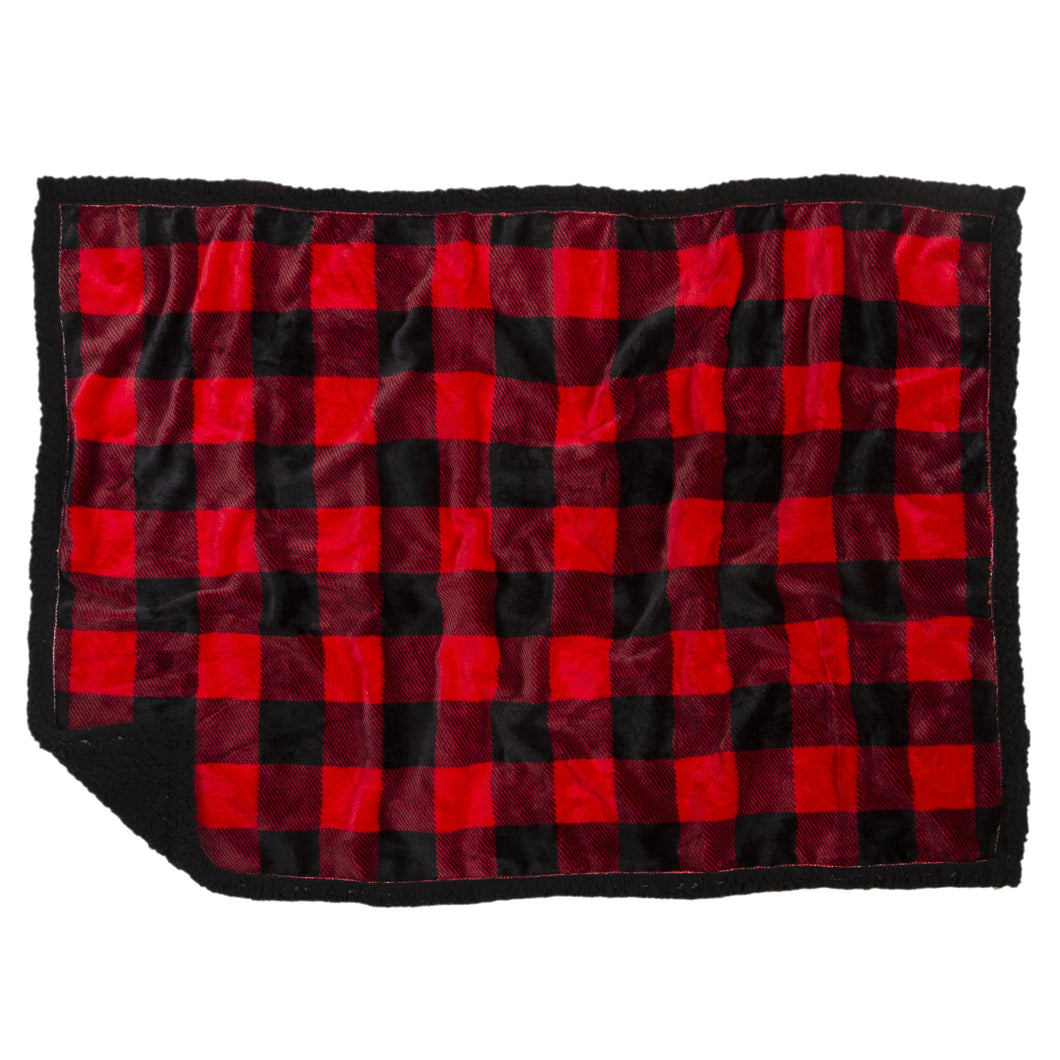 Carstens - Dog Blanket - Lumberjack Red Plaid