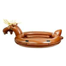 Load image into Gallery viewer, Float-Eh The Party Moose - Inflatable Island Lake Float
