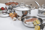 Load image into Gallery viewer, Meyer Accolade - Stainless Steel 10pcs Cookware Set