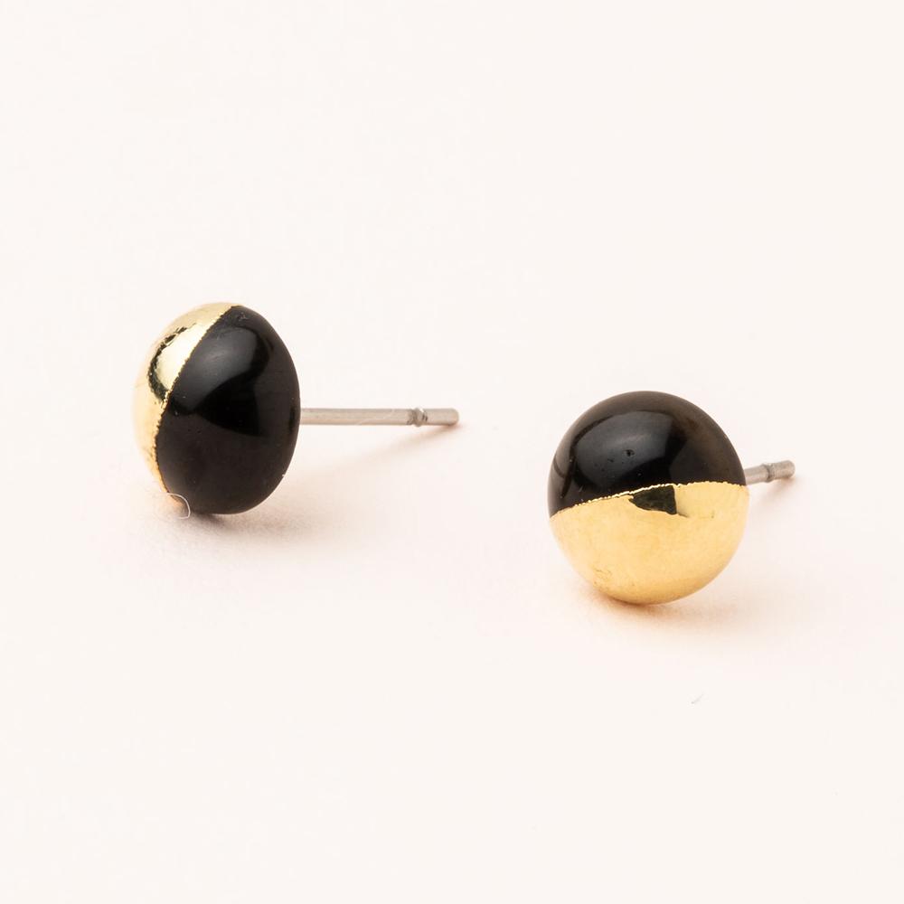 Scout Curated Wears - Dipped Gemstone Stone Earrings