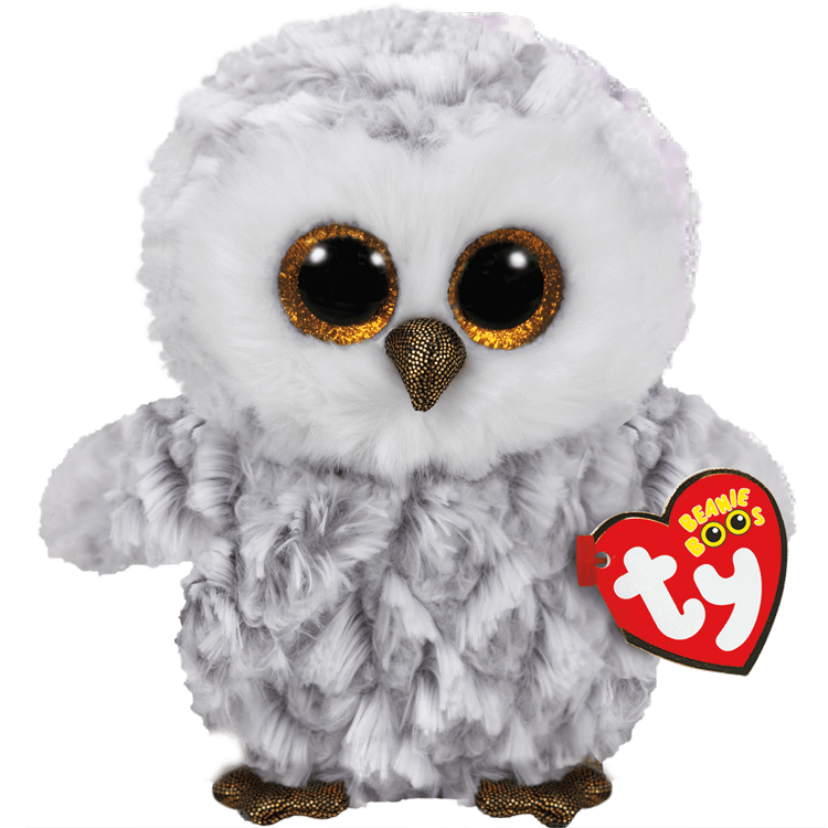 TY Beanie Boo - Owlette - White Owl