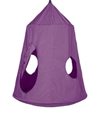 Load image into Gallery viewer, HearthSong - Hanging Tent - HugglePod HangOut Hanging Tent - Purple
