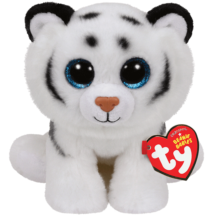 TY Beanie Boo - Tundra - White Tiger