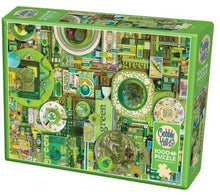 Load image into Gallery viewer, Cobble Hill 1000pc &quot;Green&quot; Puzzle
