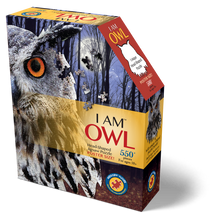 Load image into Gallery viewer, Madd Capp - 550pc Family Puzzle - I AM OWL
