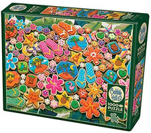 Load image into Gallery viewer, Cobble Hill 1000pc &quot;Tropical Cookies&quot; Puzzle
