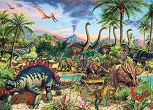 Load image into Gallery viewer, Cobble Hill 350pc &quot;Prehistoric Party&quot; 350pc Family Puzzle
