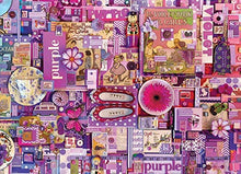 Load image into Gallery viewer, Cobble Hill 1000pc &quot;Purple&quot; Puzzle

