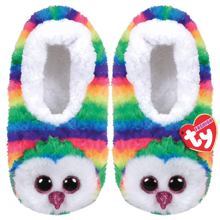 TY Slippers - Owen - Owl