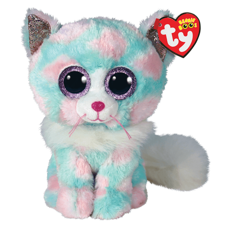 TY Beanie Boo - Opal - Pastel Cat