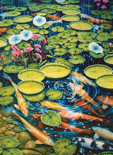 Load image into Gallery viewer, Cobble Hill 1000pc &quot;Koi Pond&quot; Puzzle
