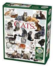 Load image into Gallery viewer, Cobble Hill 1000pc &quot;Cat Quotes&quot; Puzzle
