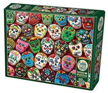 Load image into Gallery viewer, Cobble Hill 1000pc &quot;Sugar Skull Cookies&quot; Puzzle
