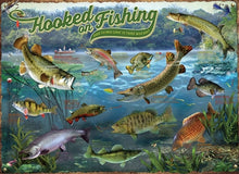 Load image into Gallery viewer, Cobble Hill 1000pc &quot;Hooked on Fishing&quot; Puzzle
