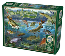 Load image into Gallery viewer, Cobble Hill 1000pc &quot;Hooked on Fishing&quot; Puzzle
