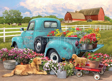 Load image into Gallery viewer, Cobble Hill 1000pc &quot;Flower Truck&quot; Puzzle
