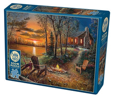 Load image into Gallery viewer, Cobble Hill 500pc &quot;Fireside&quot; Puzzle
