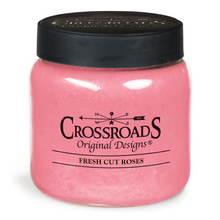 Load image into Gallery viewer, Crossroads Jar Candle - Fresh Cut Roses

