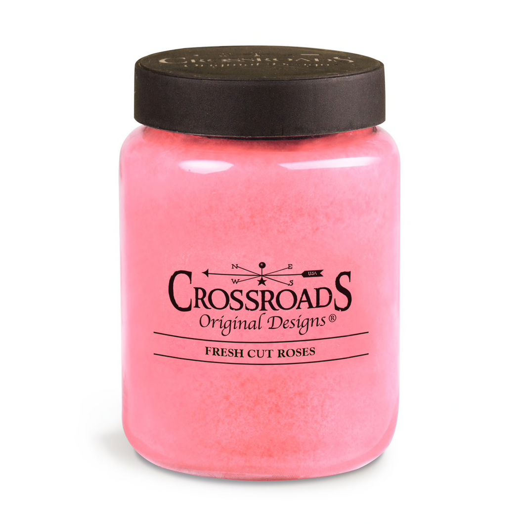 Crossroads Jar Candle - Fresh Cut Roses