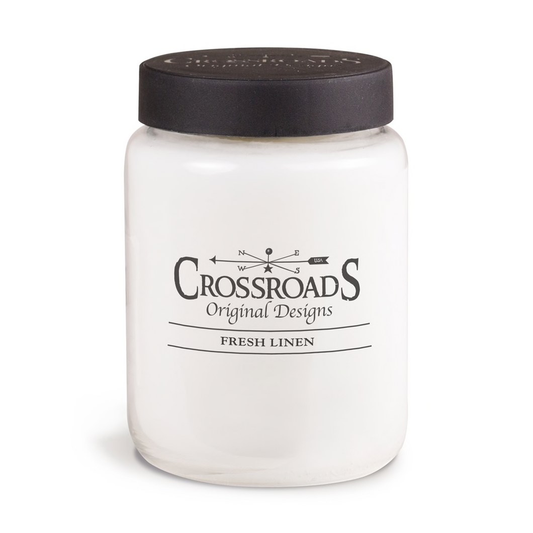 Crossroads Jar Candle - Fresh Linen