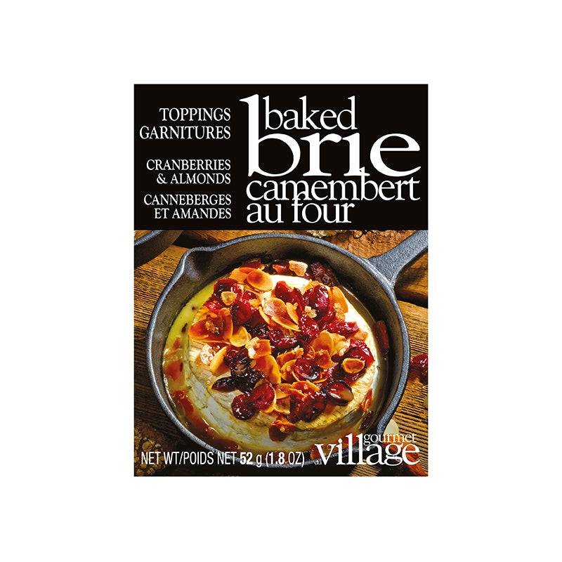 Gourmet du Village - Brie Topping - Cranberry & Almond