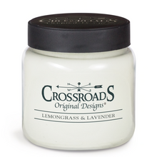 Load image into Gallery viewer, Crossroads Jar Candle - Lemongrass &amp; Lavender
