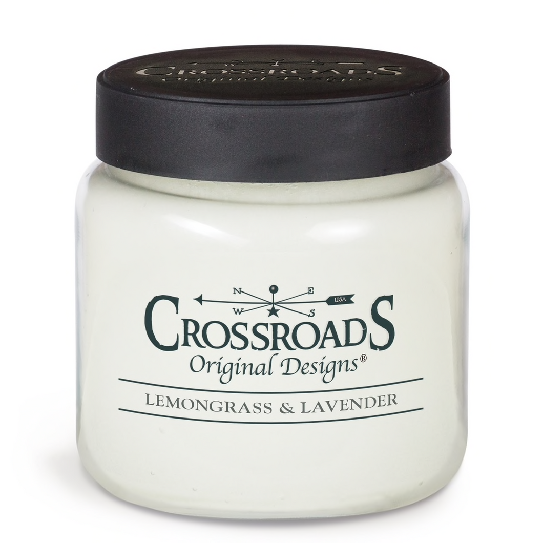 Crossroads Jar Candle - Lemongrass & Lavender