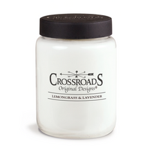 Load image into Gallery viewer, Crossroads Jar Candle - Lemongrass &amp; Lavender
