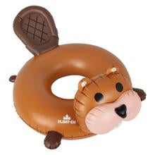 Load image into Gallery viewer, Float-Eh Beaver Inflatable Pool and Lake Float
