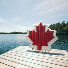Load image into Gallery viewer, Float-Eh The Maple (Canadian Leaf) Inflatable Pool and Lake Float
