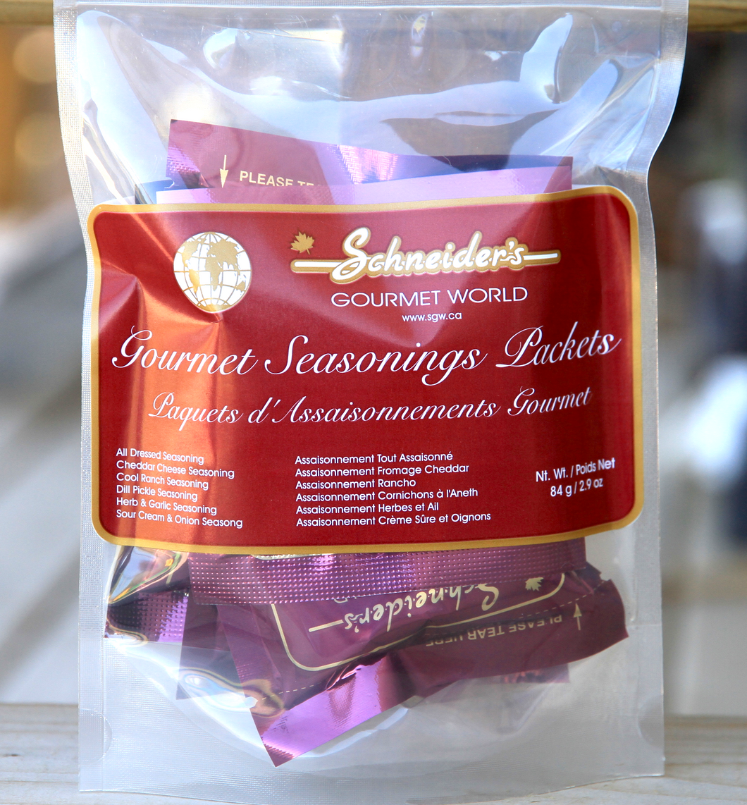 Schneider's Gourmet Seasoning Assorted Six Pack