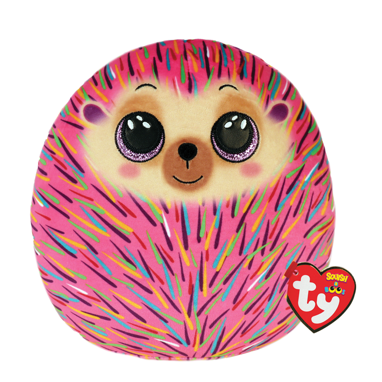 TY Squish a Boo - Hildee - Multicoloured Hedgehog