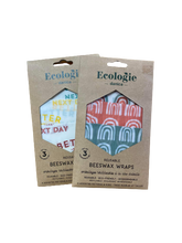 Load image into Gallery viewer, Ecologie - Beeswax Wrap 3 Packs
