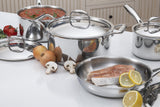Meyer Accolade - Stainless Steel 10pcs Cookware Set