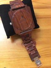 Load image into Gallery viewer, Konifer Watch - Adirondack Wood Watch - Red Mahogany

