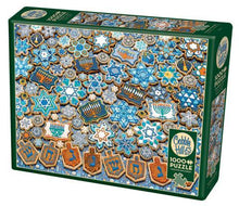 Load image into Gallery viewer, Cobble Hill 1000pc &quot;Hanukkah Cookies&quot; Puzzle
